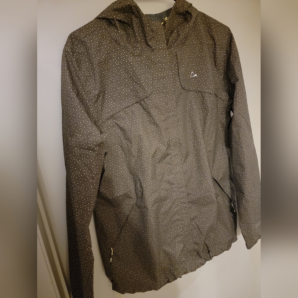 ⭐️ Paradox Men’s XL Lightweight Hooded Jacket – Reflective Dot – Like New